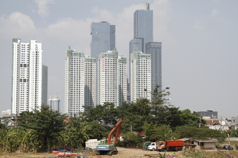 Jakarta masuk peringkat ketiga dengan kualitas polusi udara terburuk di dunia (Ashar/SinPo.id)