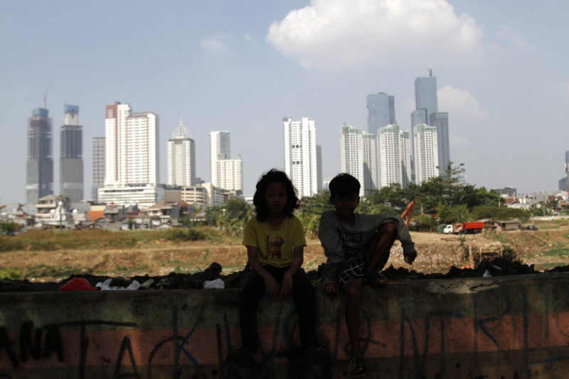 Jakarta masuk peringkat ketiga dengan kualitas polusi udara terburuk di dunia (Ashar/SinPo.id)