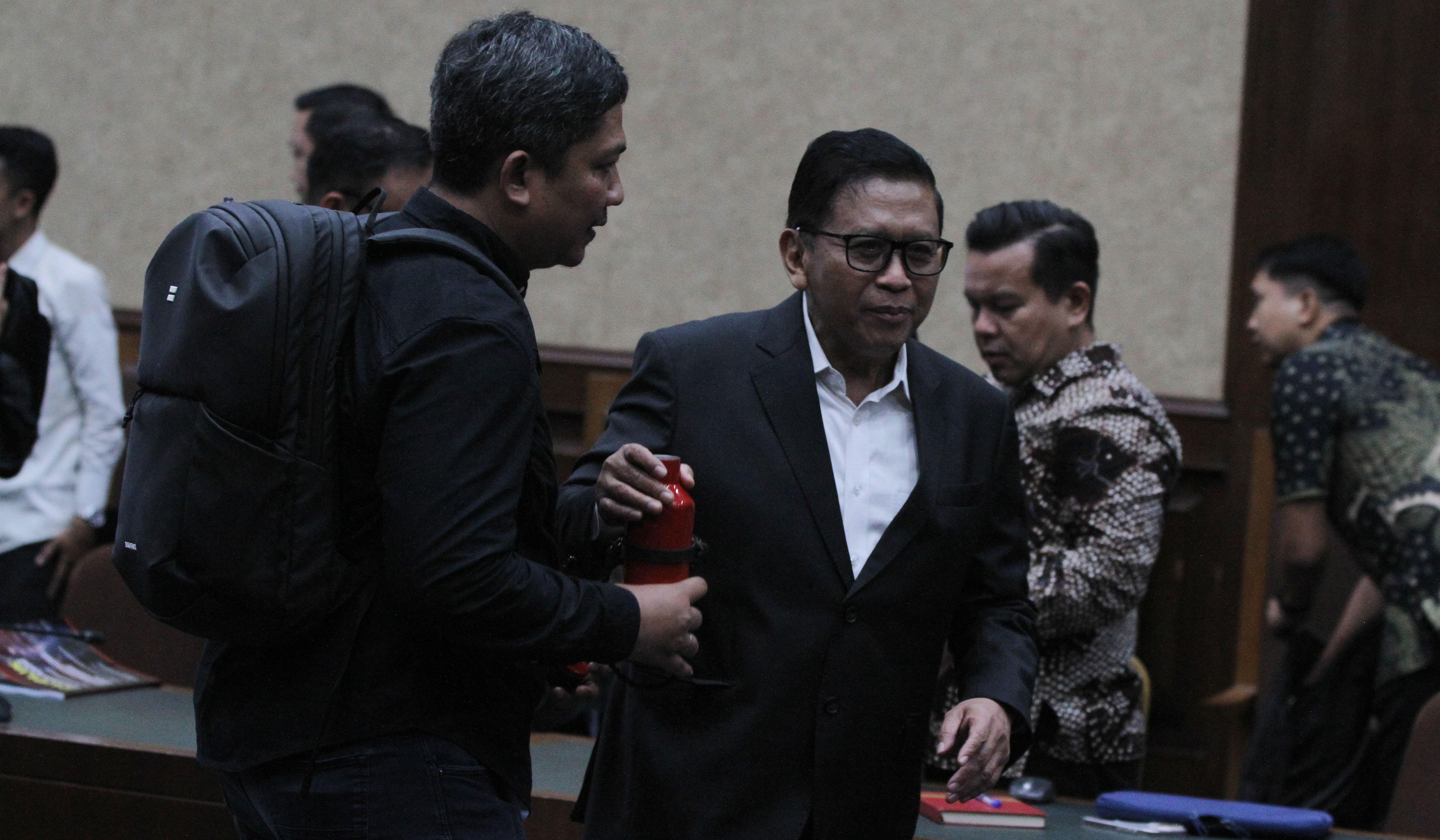 Terdakwa Hasto Kristiyanto (Agus Priatna/SinPo.id)