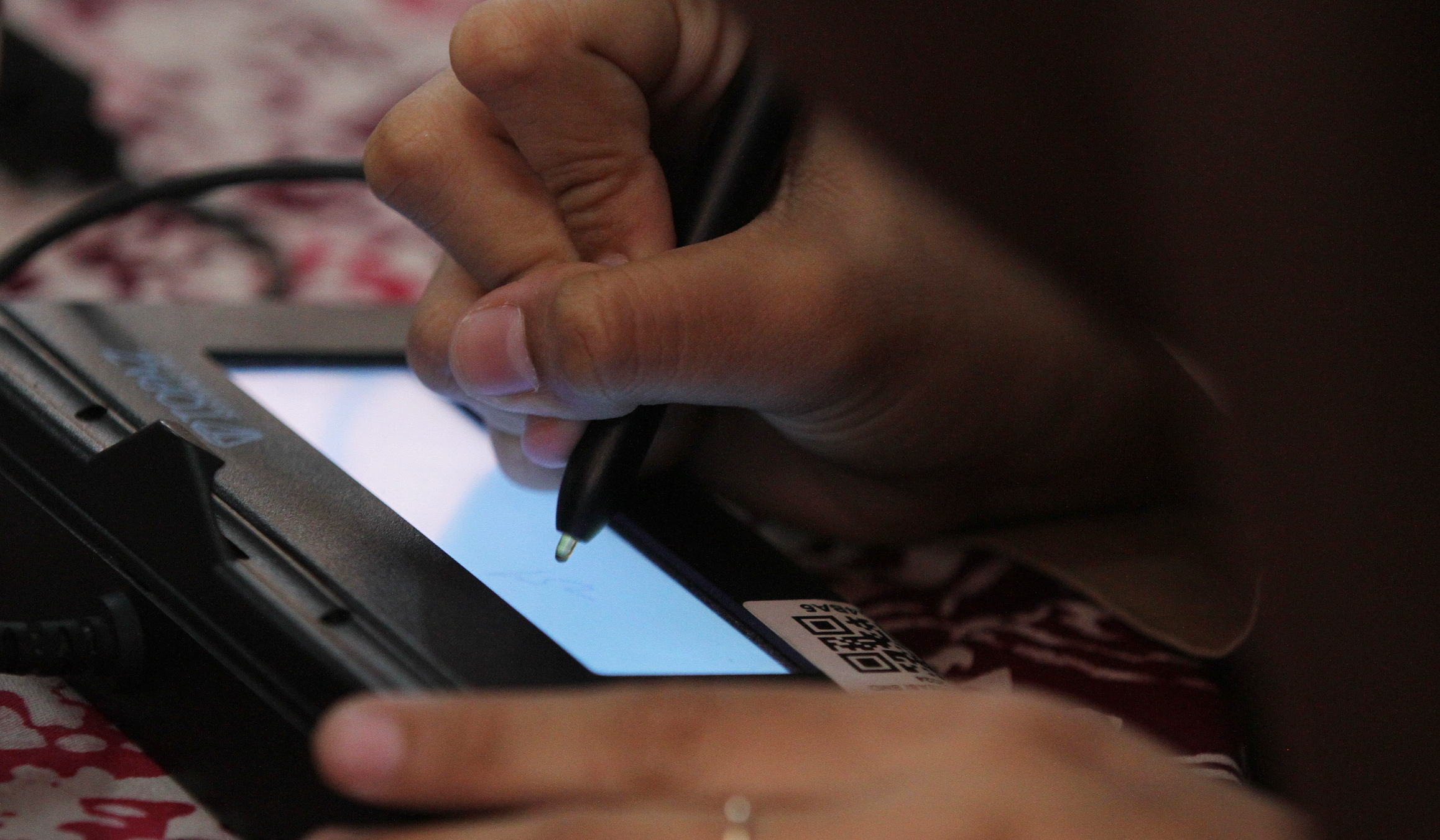 Pembuatan eKTP pelajar. (Agus Priatna/SinPo.id)