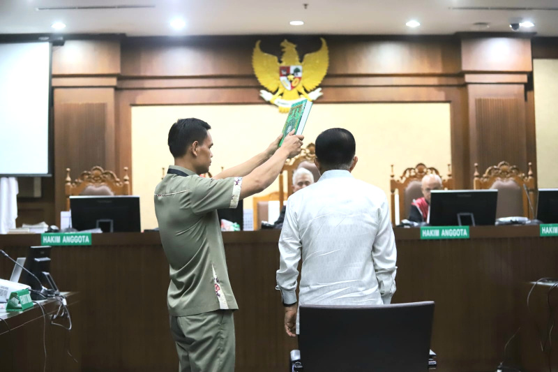 Jusuf Kalla menjadi saksi meringankan Sidang Karen Agustiawan di PN Tipikor (Ashar/SinPo.id)