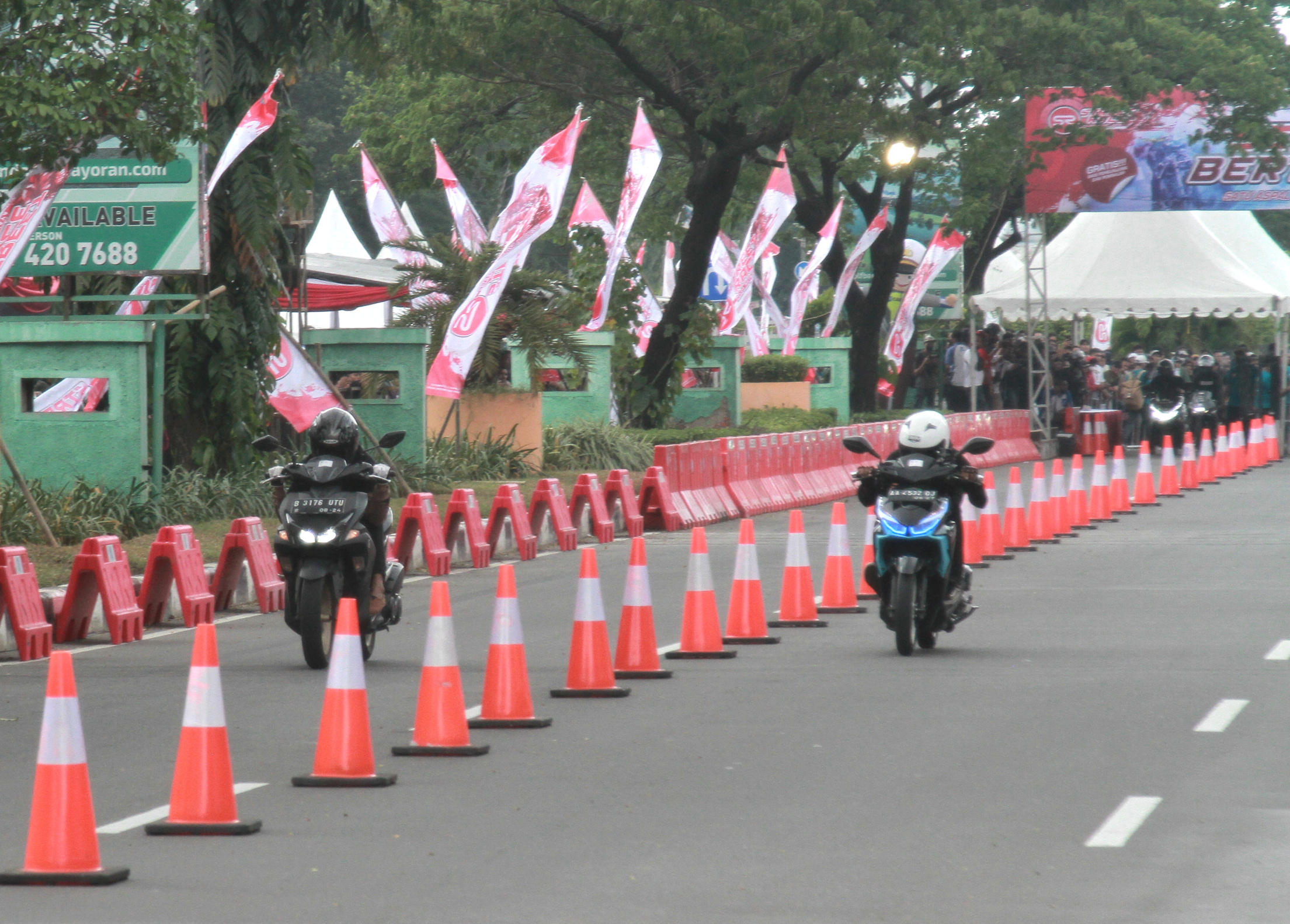 Kapolda Irjen Pol Fadil Imran buka street race kemayoran (Ashar/SinPo.id)