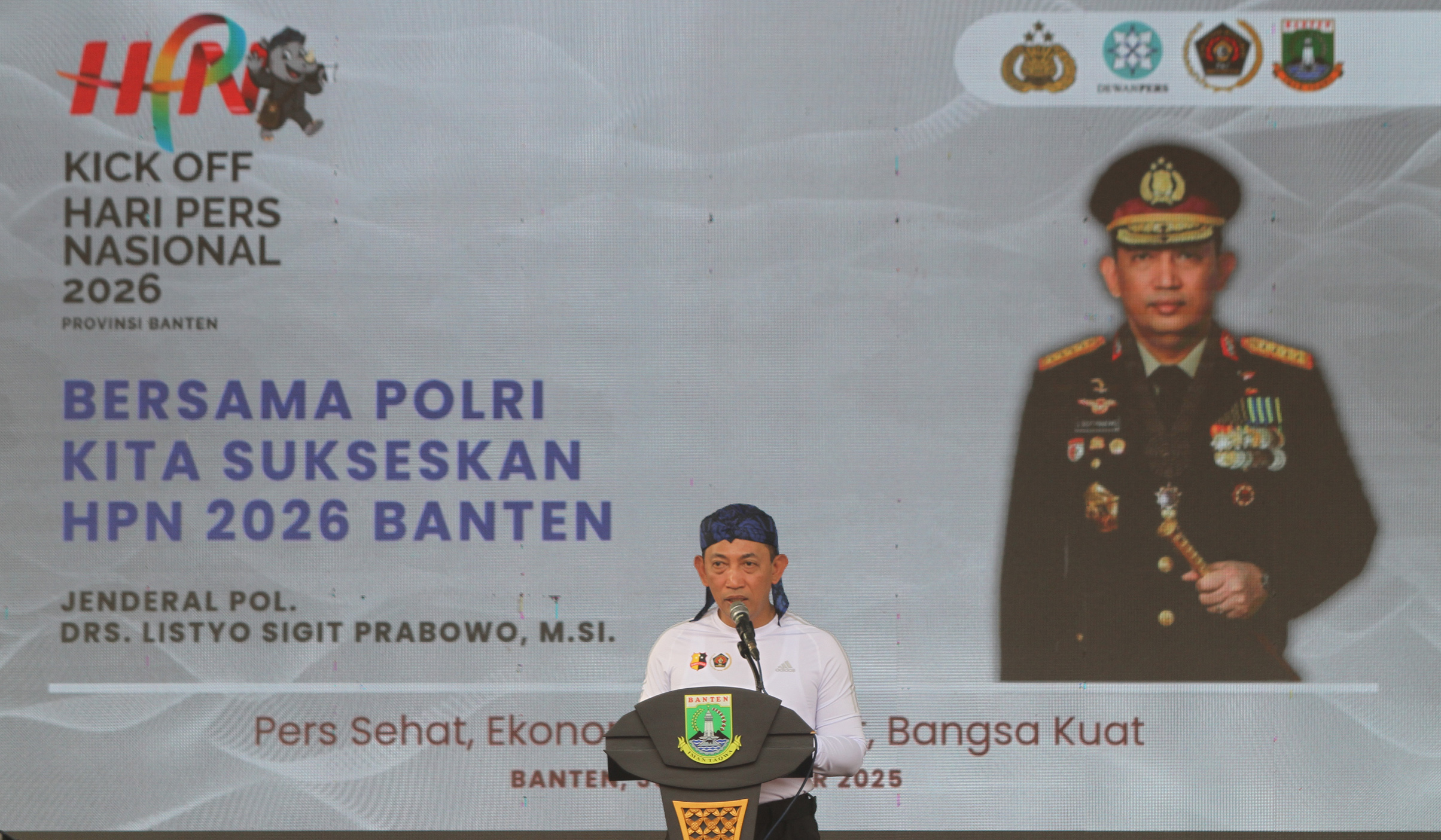 Kick Off HPN. (Agus Priatna/SinPo.id)