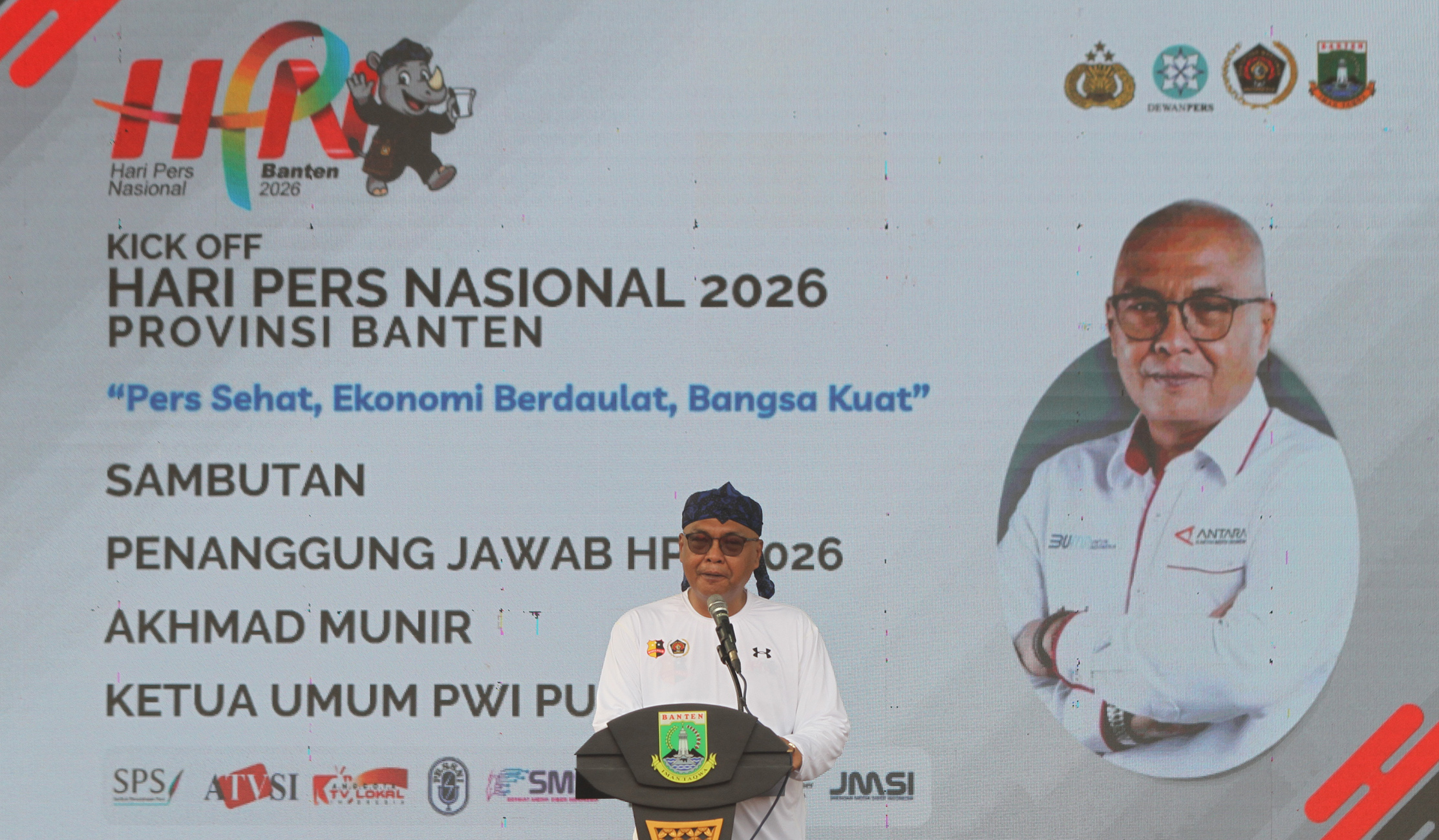 Kick Off HPN. (Agus Priatna/SinPo.id)