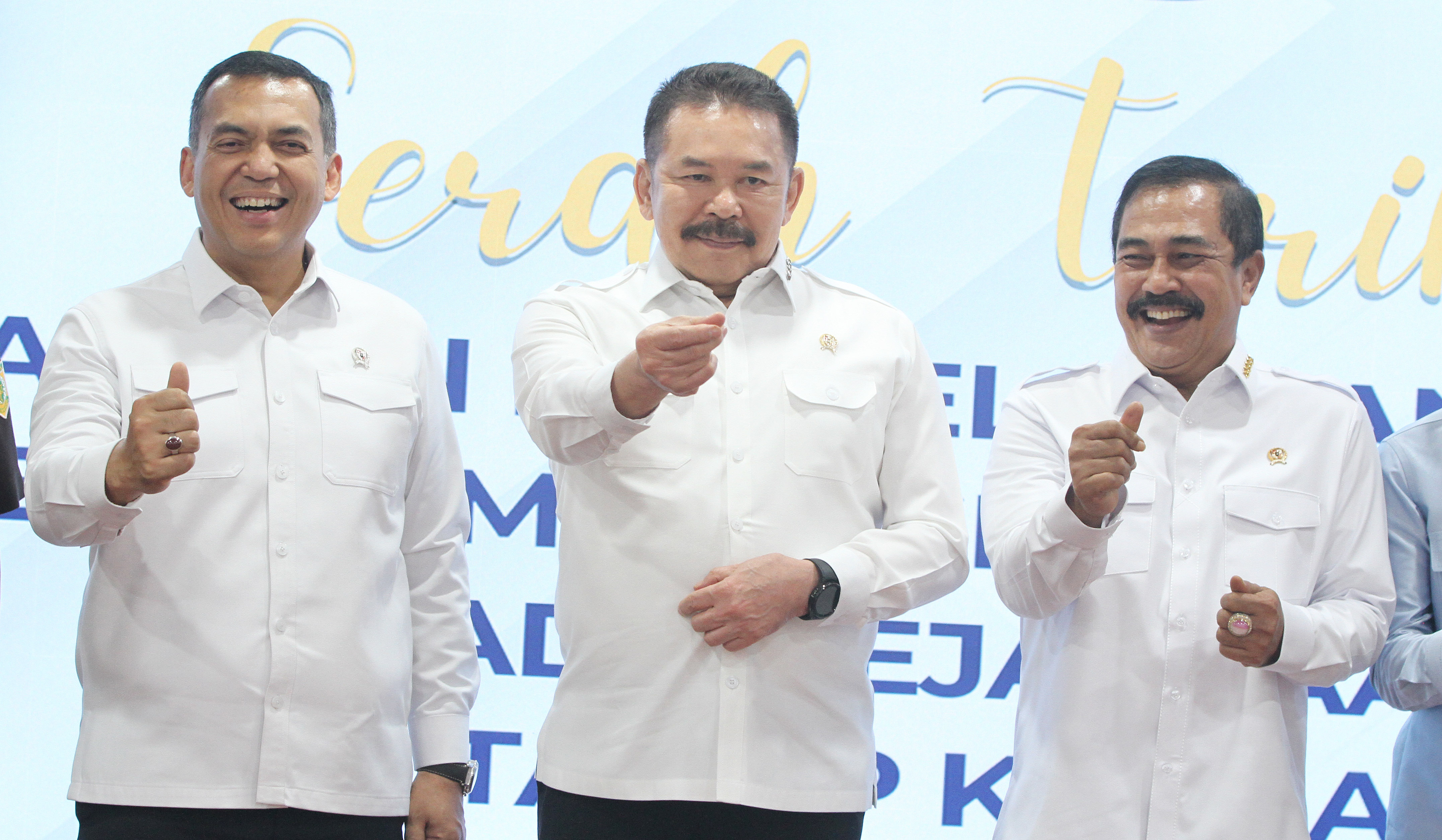 Penyerahan Rupbasan ke Kejaksaan RI Tahap II. (Agus Priatna/SinPo.id)