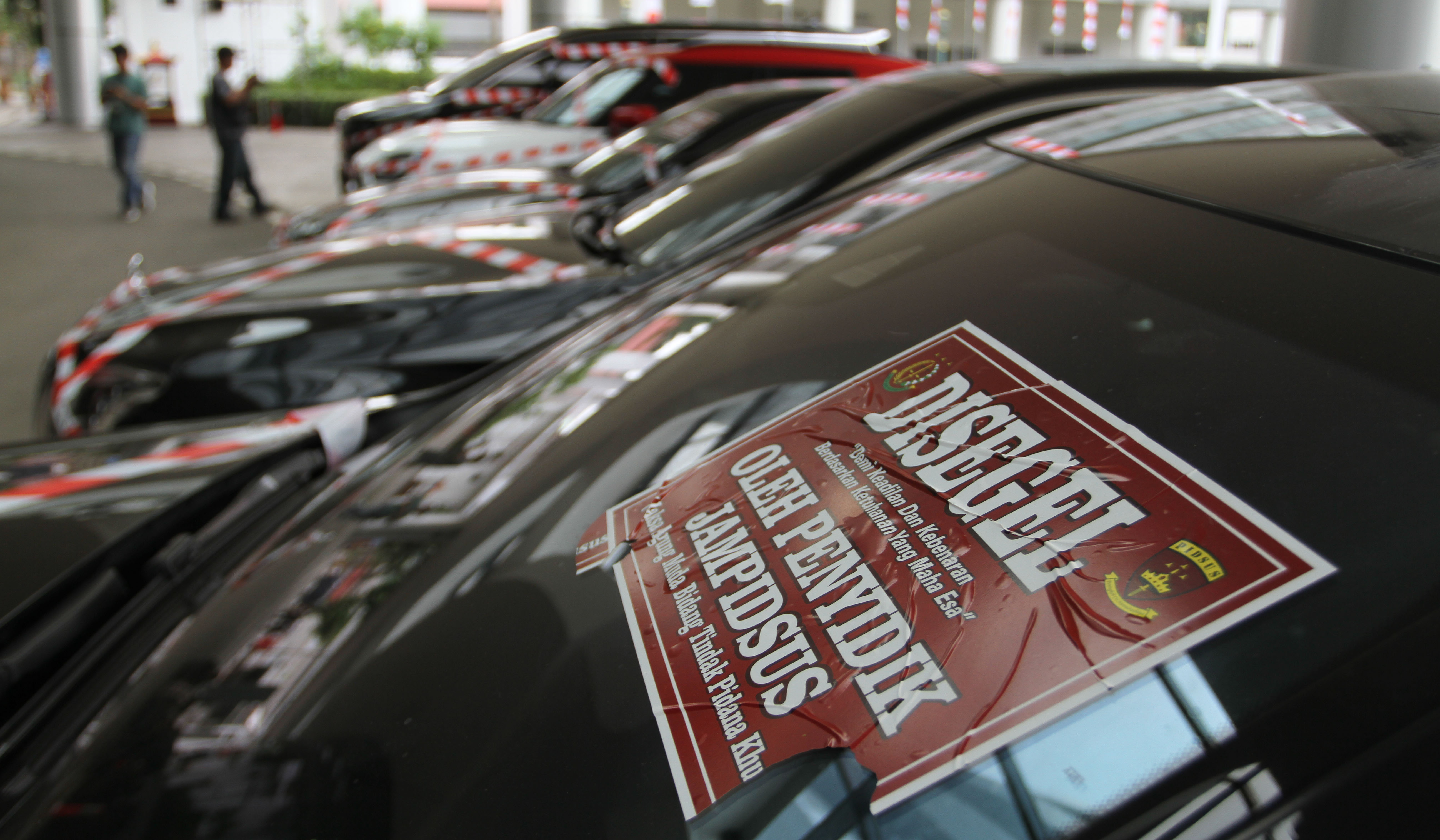 Mobil mewah Riza Chalid. (Agus Priatna/SinPo.id)