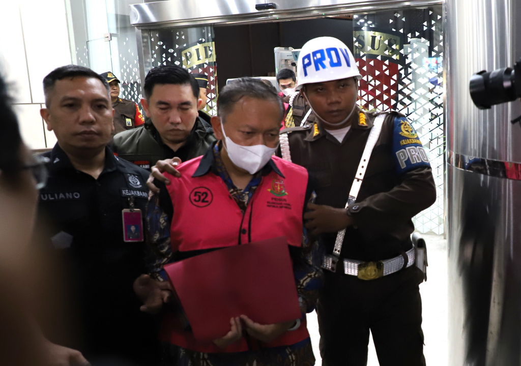 Kejagung tetapkan 11 tersangka kasus dugaan CPO yang merugikan negara Rp.14 Triliun (Ashar/SinPo.id)