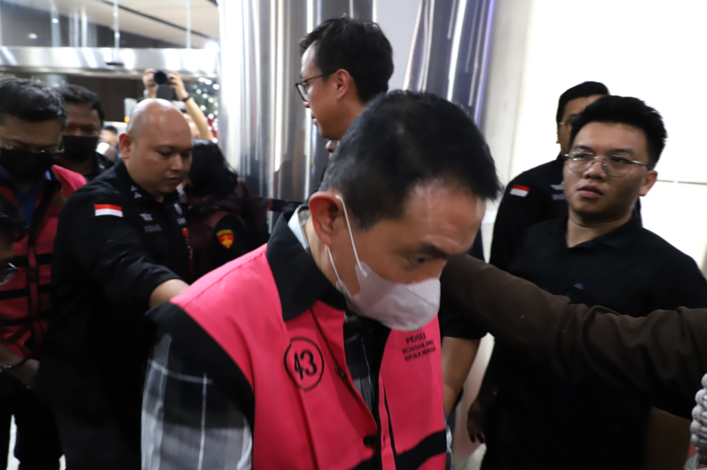 Kejagung tetapkan 11 tersangka kasus dugaan CPO yang merugikan negara Rp.14 Triliun (Ashar/SinPo.id)