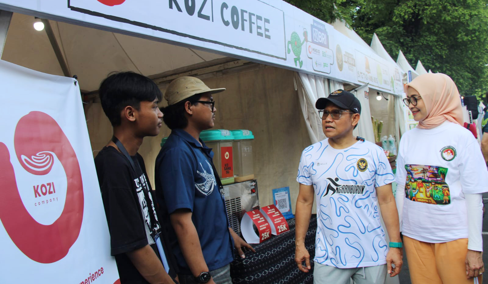 Festival jejak jajanan nusantara di GBK.