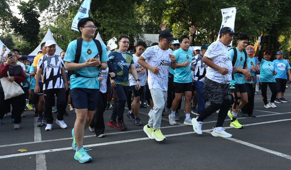 Festival jejak jajanan nusantara di GBK.