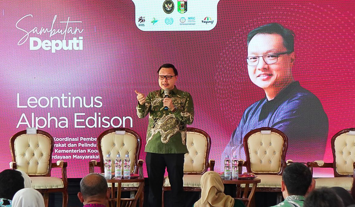 Kemenko PM Perkuat Ekonomi Berbasis Komunitas di Lampung Timur.