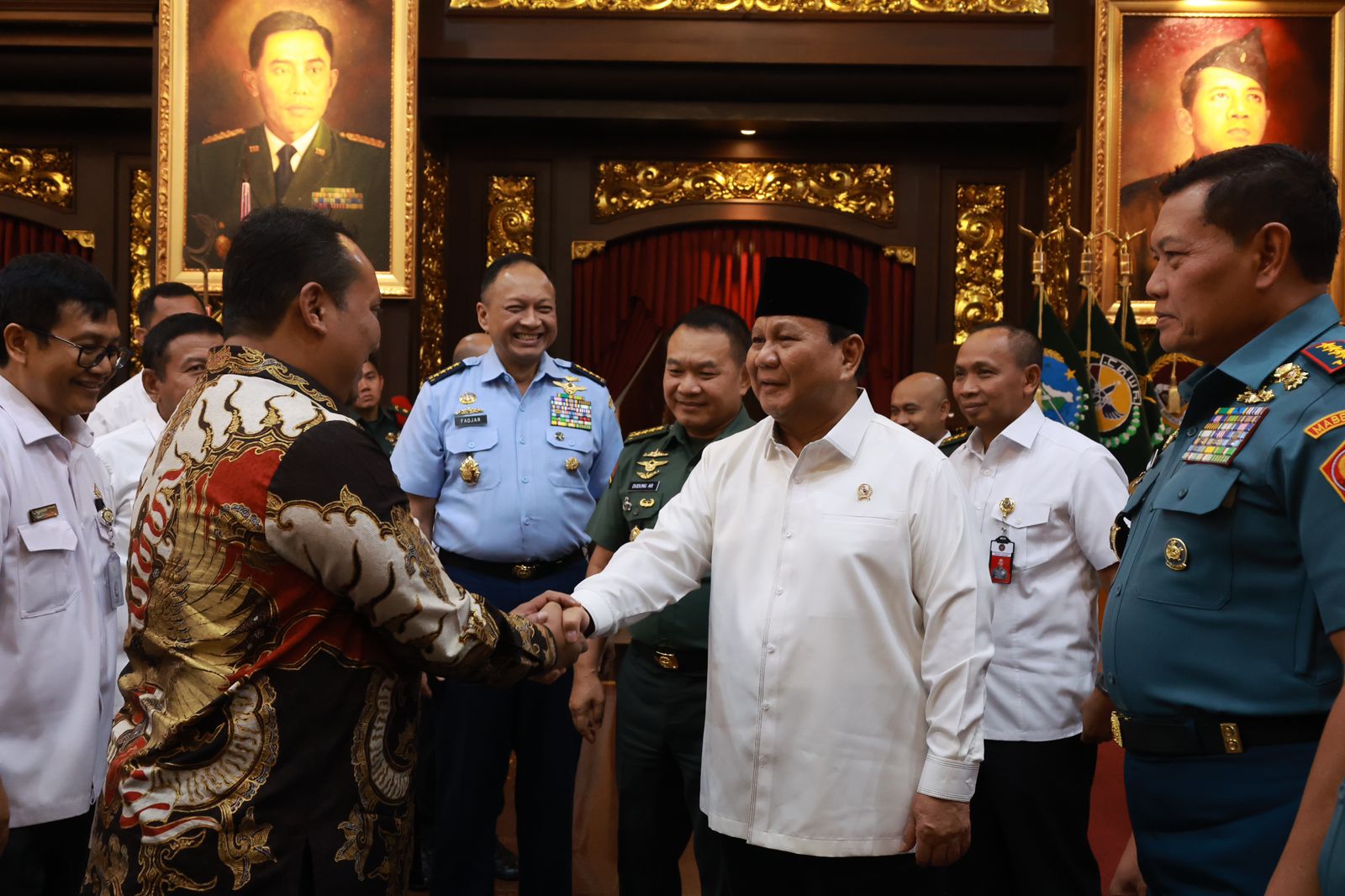 Kemhan kembali mendapat meraih opini Wajar Tanpa Pengecualian (WTP) dan penghargaan pengelolaan keuangan terbaik yang diberikan oleh BPK RI (Ashar/SinPo.id)