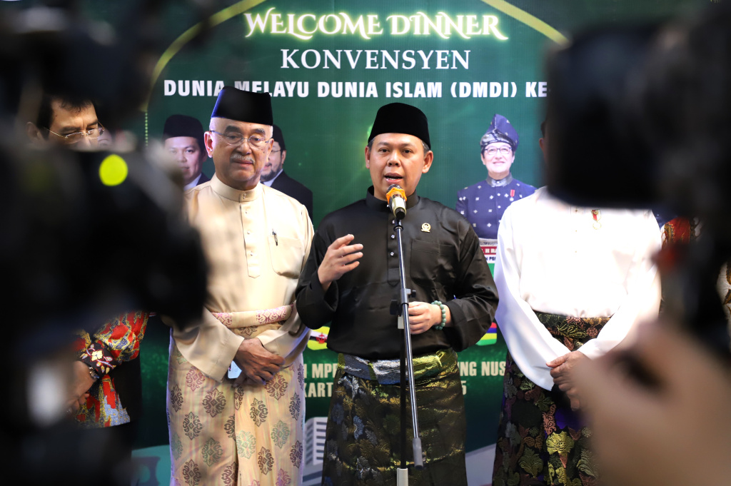 Ketua DPD RI Sultan Bachtiar Najamudin resmi Buka Konvensyen DMDI ke-23 (Ashar/SinPo.id)