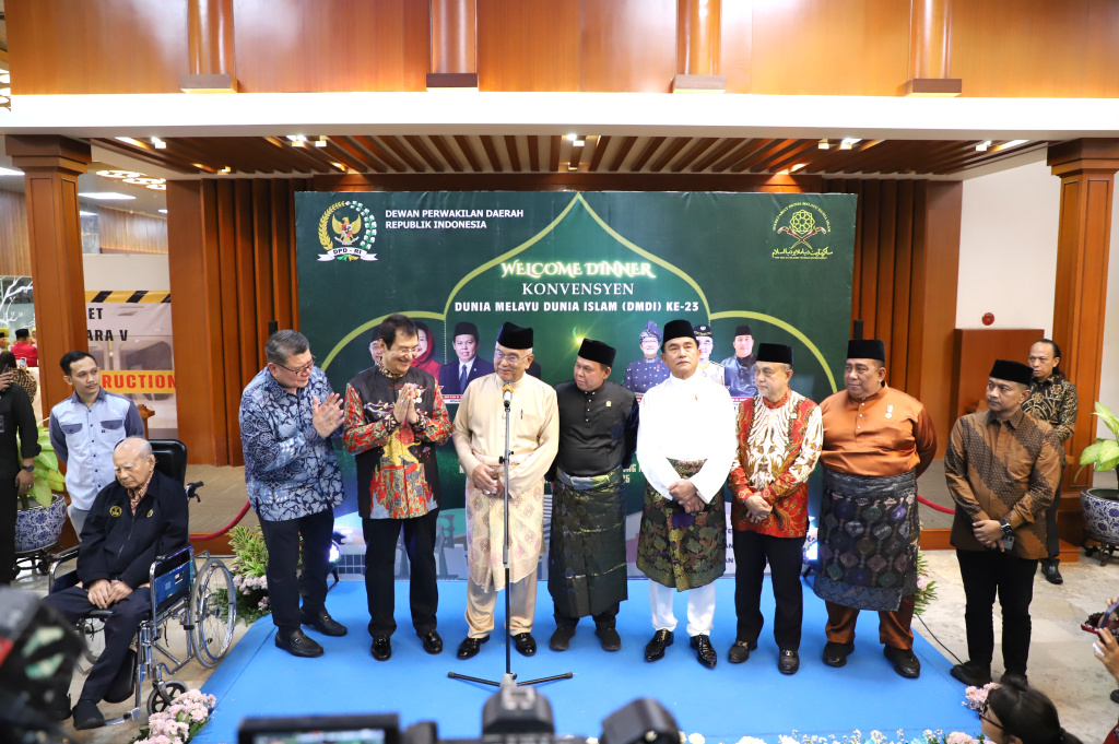 Ketua DPD RI Sultan Bachtiar Najamudin resmi Buka Konvensyen DMDI ke-23 (Ashar/SinPo.id)