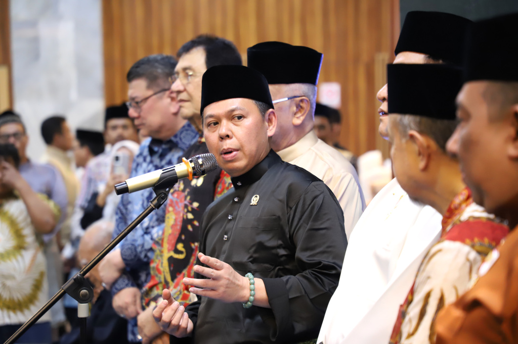 Ketua DPD RI Sultan Bachtiar Najamudin resmi Buka Konvensyen DMDI ke-23 (Ashar/SinPo.id)