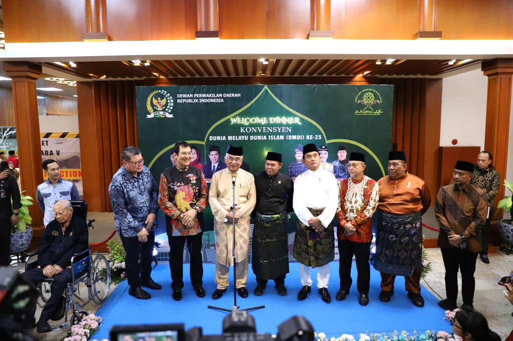 Ketua DPD RI Sultan Bachtiar Najamudin resmi Buka Konvensyen DMDI ke-23 (Ashar/SinPo.id)