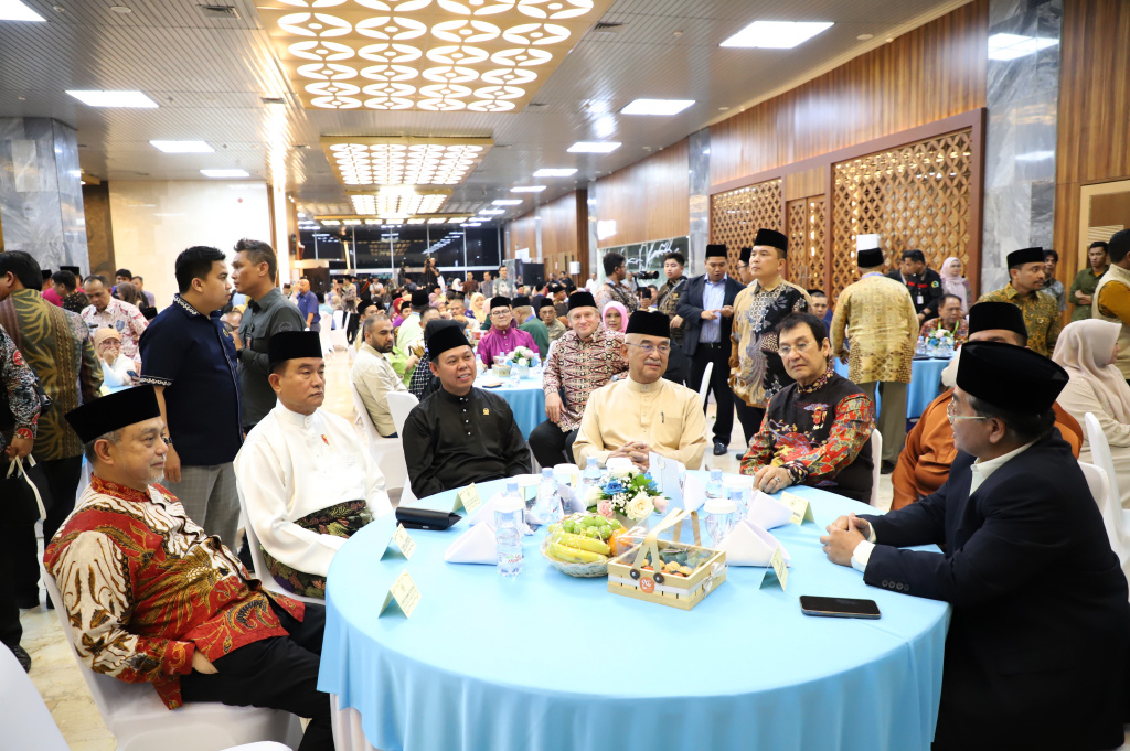 Ketua DPD RI Sultan Bachtiar Najamudin resmi Buka Konvensyen DMDI ke-23 (Ashar/SinPo.id)