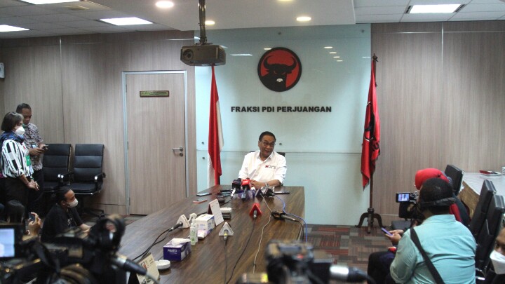 Ketua Komisi III DPR Bambang Wuryanto (SinPo.id/ Ashar)