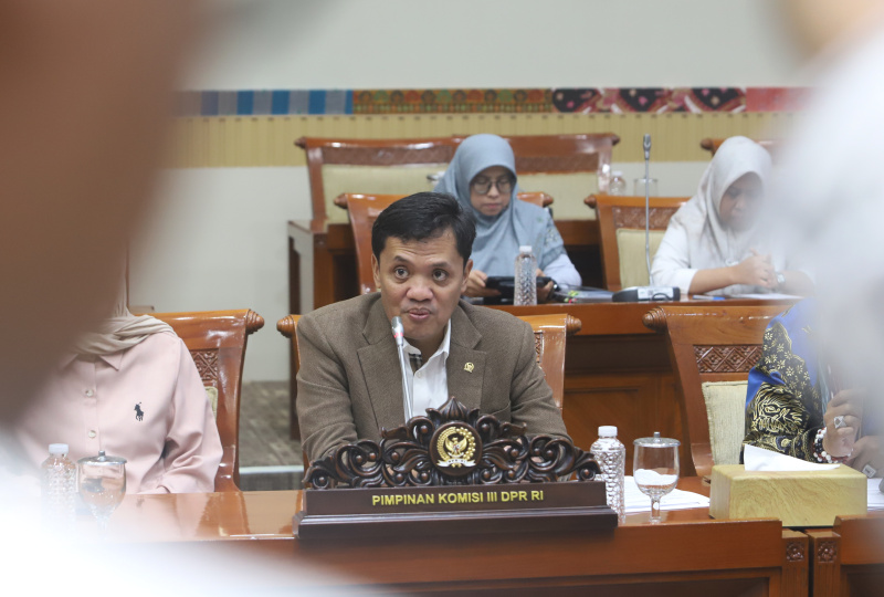 Ketua Komisi III DPR RI Habiburokhman (SinPo.id/ Ashar)