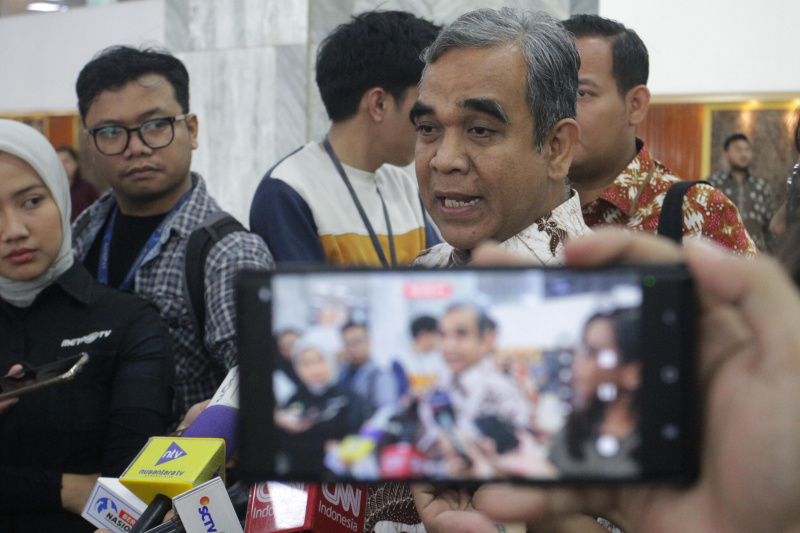 Ketua MPR RI Ahmad Muzani meminta kajian kebijakan komprehensif untuk para Menteri Kabinet Merah Putih membantu pemerintahan Presiden Prabowo Subianto (Ashar/SinPo.id)