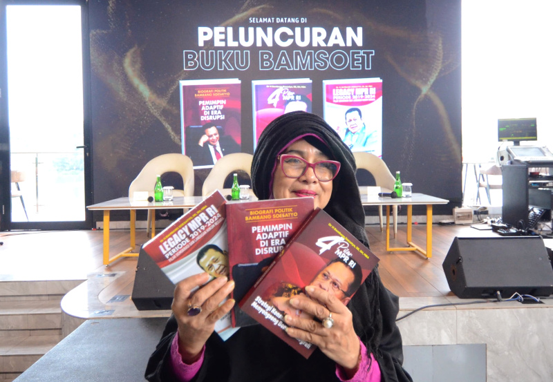 Ketua MPR RI Bamsoet luncurkan Buku Inspirasional (Ashar/SinPo.id)