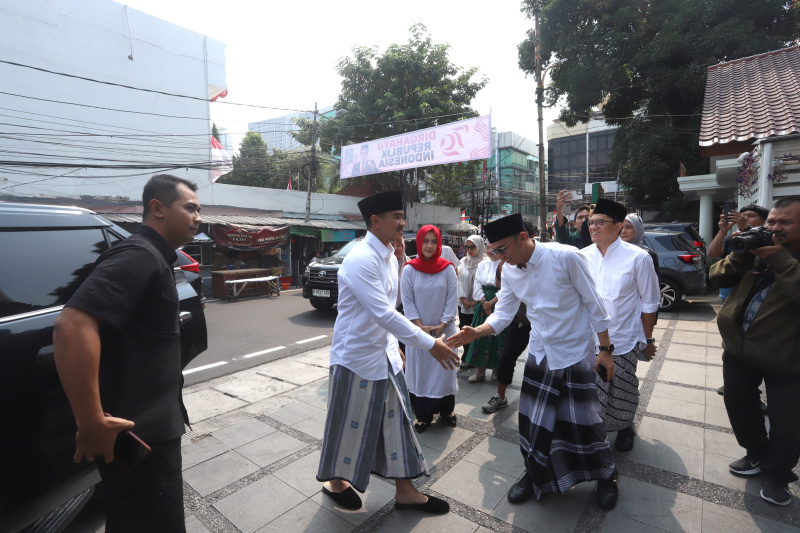 Ketua Umum PSI Kaesang Pangarep bertemu Ketum PKB Cak Imin untuk silahturahmi dan membahas pilkada serentak (Ashar/SinPo.id)