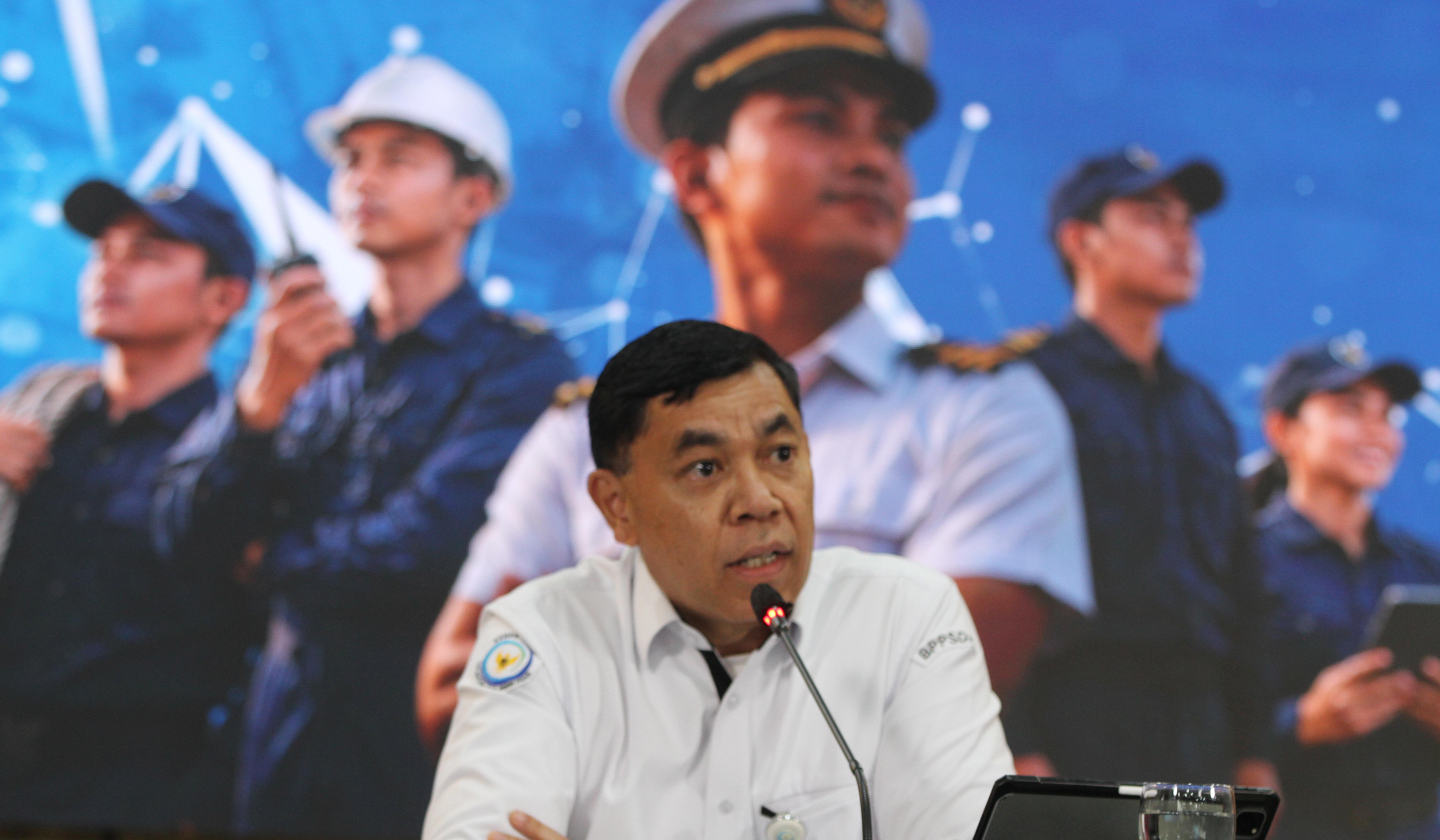 Konferensi pers launching rekrutmen Awak Kapal Perikanan. (Agus Priatna/SinPo.id)
