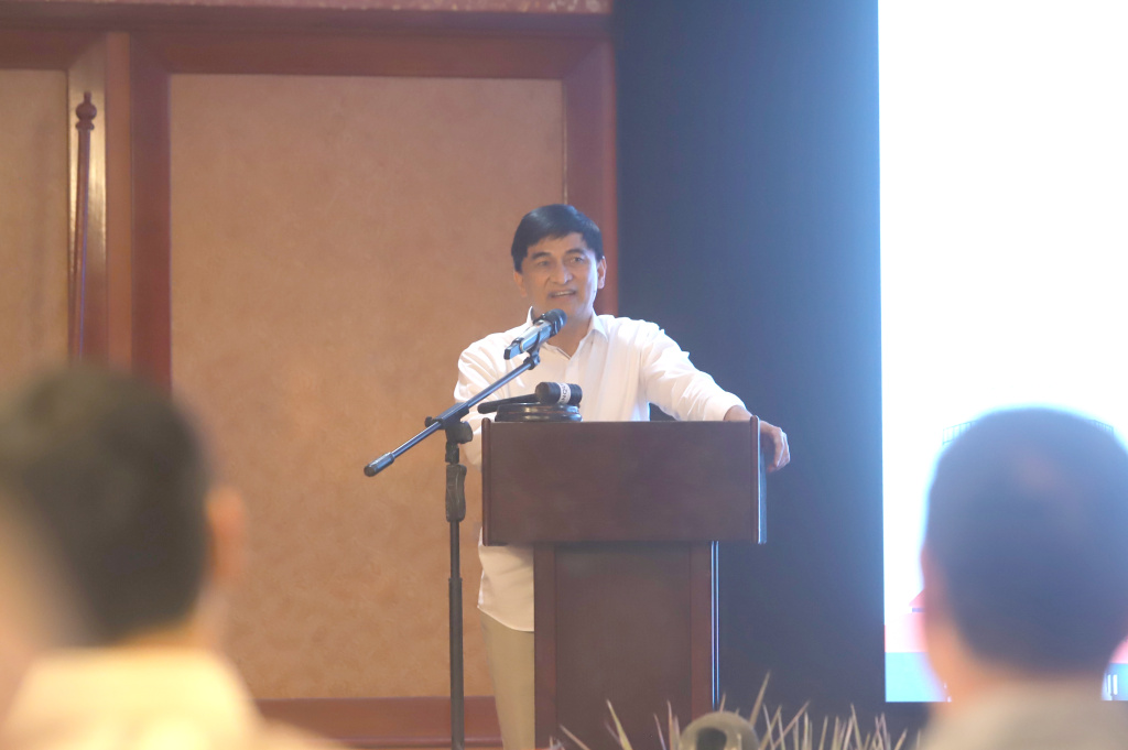 Koordinatoriat Wartawan Parlemen dan DPR bersinergi dengan Wakil Gubernur Banten Achmad Dimyati Natakusumah mengawal Demokrasi (Ashar/SinPo.id)