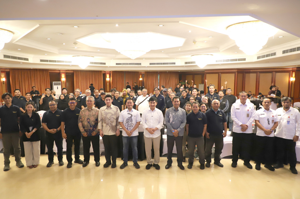 Koordinatoriat Wartawan Parlemen dan DPR bersinergi dengan Wakil Gubernur Banten Achmad Dimyati Natakusumah mengawal Demokrasi (Ashar/SinPo.id)