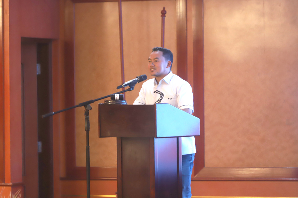 Koordinatoriat Wartawan Parlemen dan DPR bersinergi dengan Wakil Gubernur Banten Achmad Dimyati Natakusumah mengawal Demokrasi (Ashar/SinPo.id)