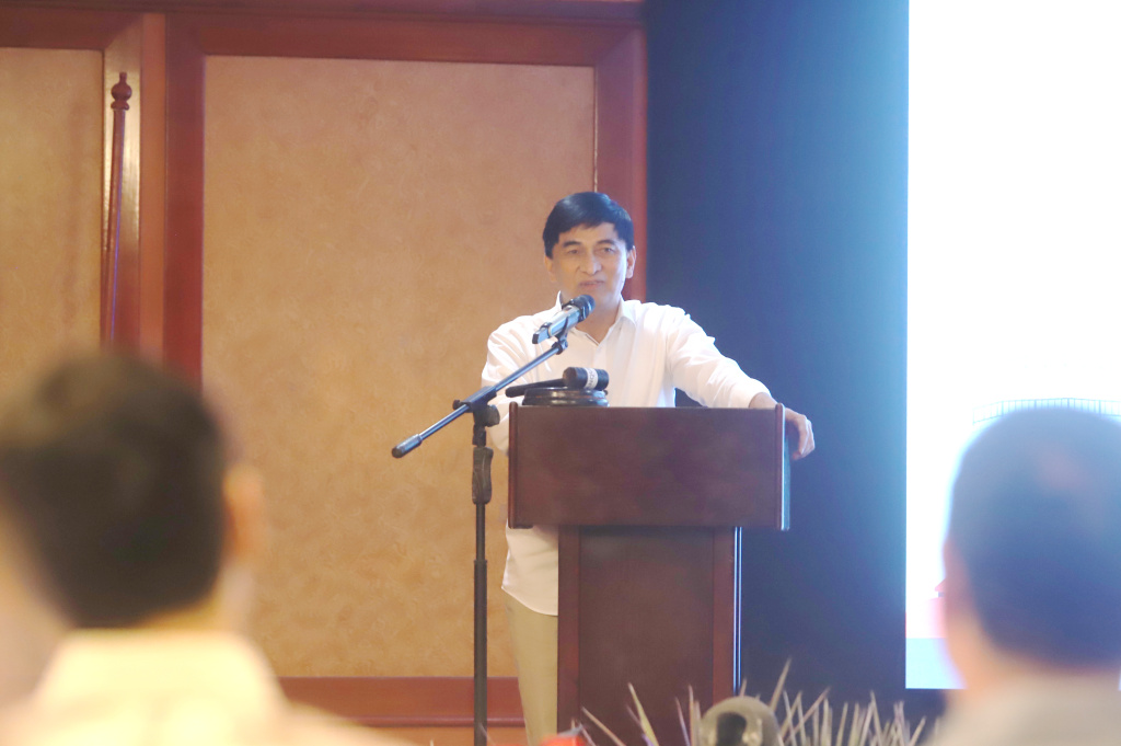 Koordinatoriat Wartawan Parlemen dan DPR bersinergi dengan Wakil Gubernur Banten Achmad Dimyati Natakusumah mengawal Demokrasi (Ashar/SinPo.id)