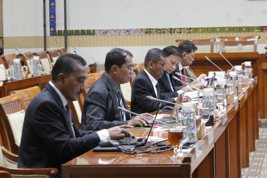 Komisi III DPR menggelar fit and proper test 7 Calon Anggota Komisi Yudisial (KY) (Ashar/SinPo.id)