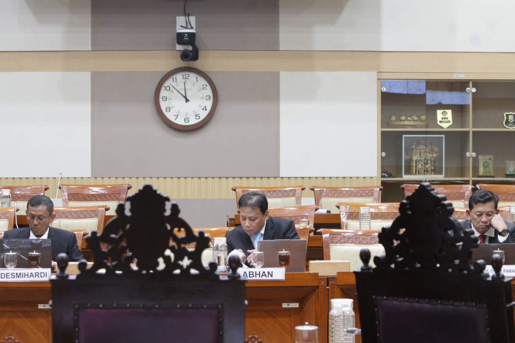 Komisi III DPR menggelar fit and proper test 7 Calon Anggota Komisi Yudisial (KY) (Ashar/SinPo.id)