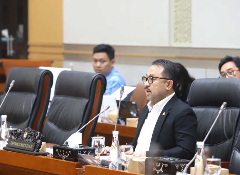 Komisi III gelar raker dengan BNN membahas Laporan Keuangan Pemerintah Pusat APBN Tahun Anggaran 2023; dan Penjelasan Hasil Pemeriksaan BPK Tahun 2023 (Ashar/SinPo.id)