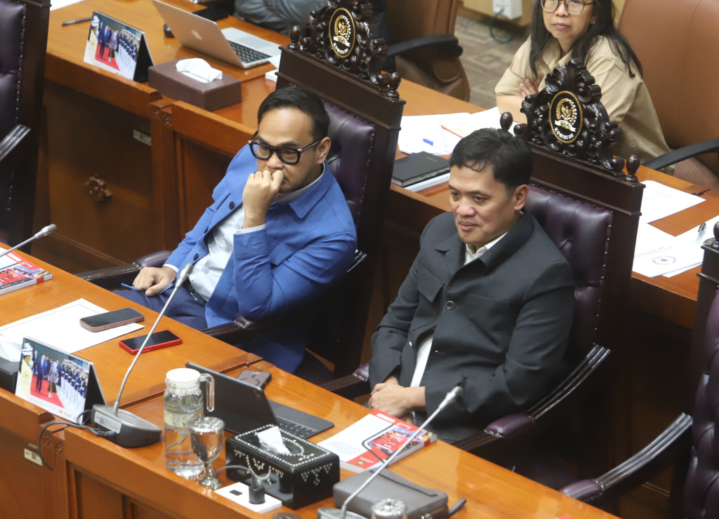 Komisi III DPR menggelar raker dengan Jaksa Agung ST Burhanuddin membahas evaluasi kerja 2025 dan rencana kerja pada 2026 (Ashar/SinPo.id)