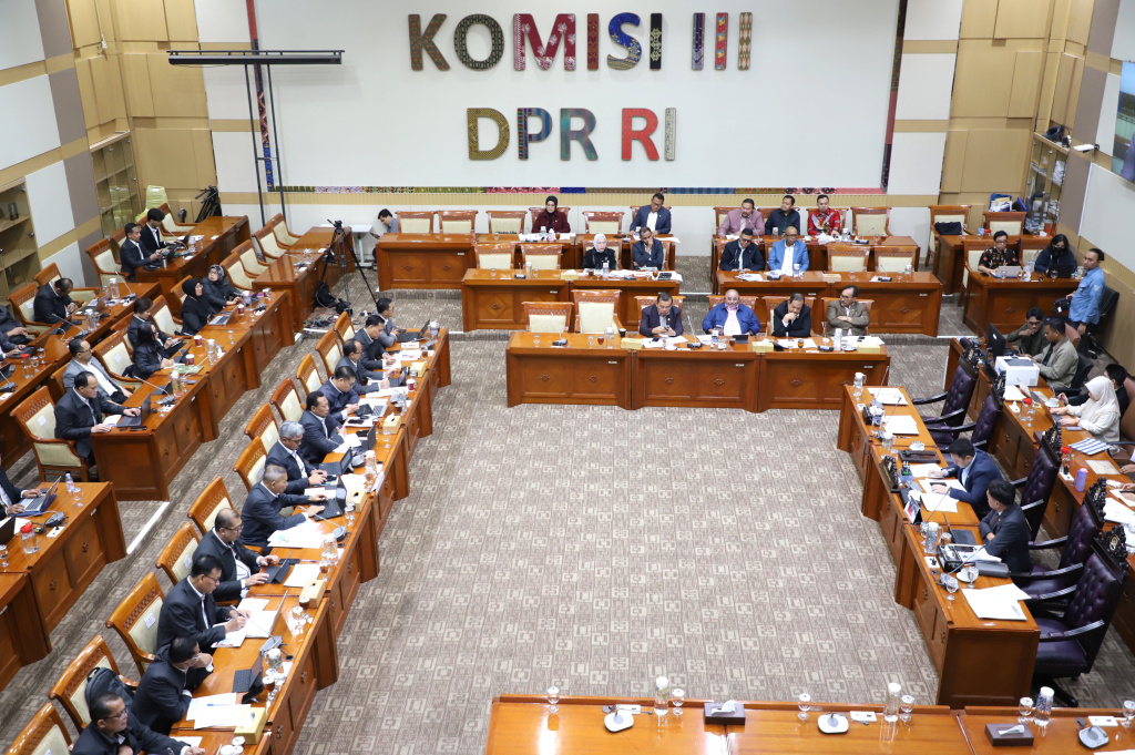 Komisi III DPR RI (Ashar/SinPo.id)