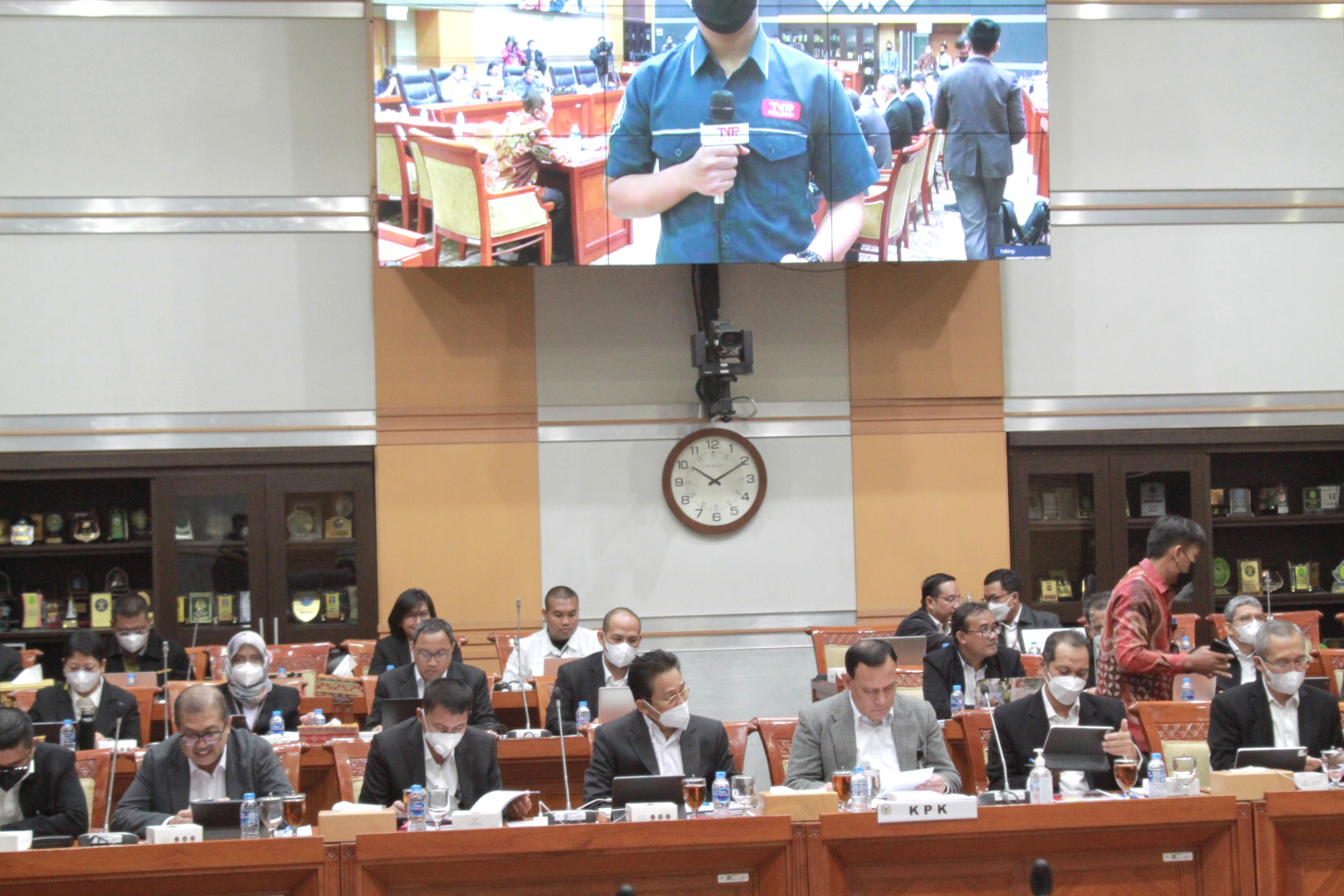 Komisi III gelar raker dengan Ketua KPK Firli Bahuri membahas Program Kerja 2023 (Ashar/SinPo.id)