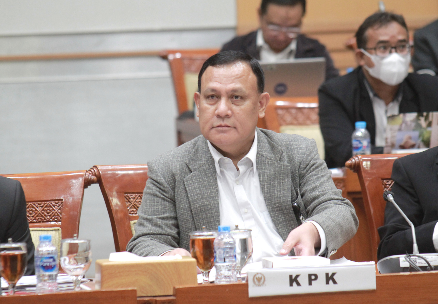 Komisi III gelar raker dengan Ketua KPK Firli Bahuri membahas Program Kerja 2023 (Ashar/SinPo.id)