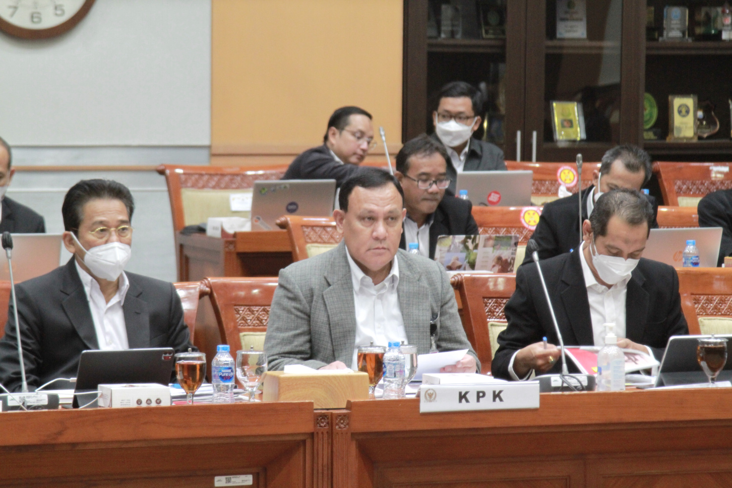 Komisi III gelar raker dengan Ketua KPK Firli Bahuri membahas Program Kerja 2023 (Ashar/SinPo.id)