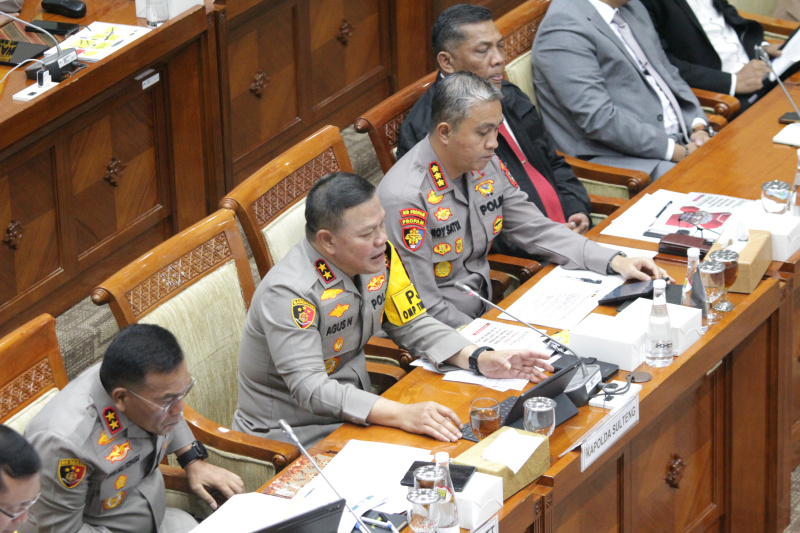 Komisi III DPR RDP bahas pelanggaran etik Ipda Rudy Soik dan Kematian tahanan Polresta Palu (Ashar/SinPo.id)