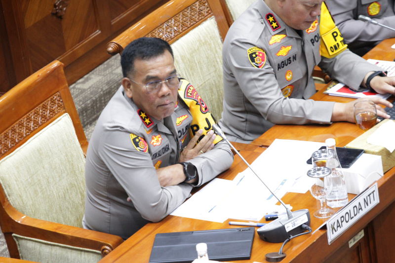 Komisi III DPR RDP bahas pelanggaran etik Ipda Rudy Soik dan Kematian tahanan Polresta Palu (Ashar/SinPo.id)