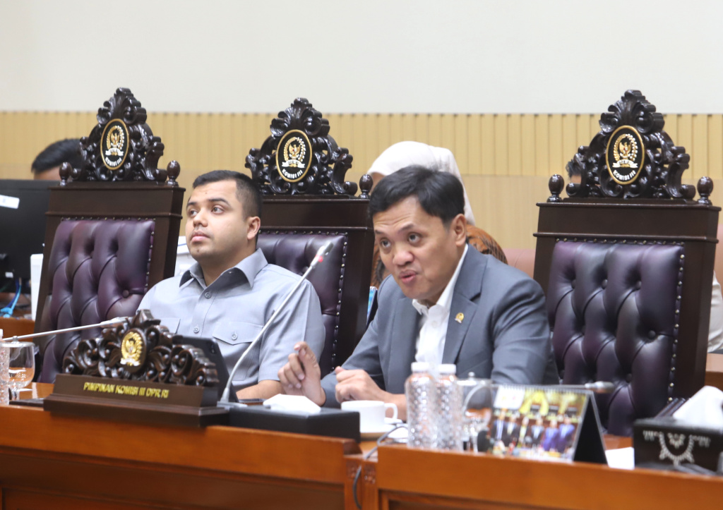 Ketua Komisi III Habiburokhman (Ashar/SinPo.id)