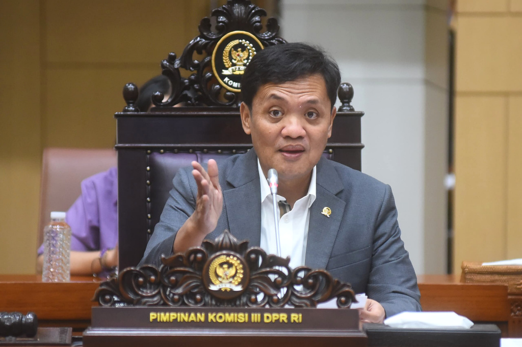 Ketua Komisi III DPR RI Habiburokhman. (Ashar/SinPo.id)