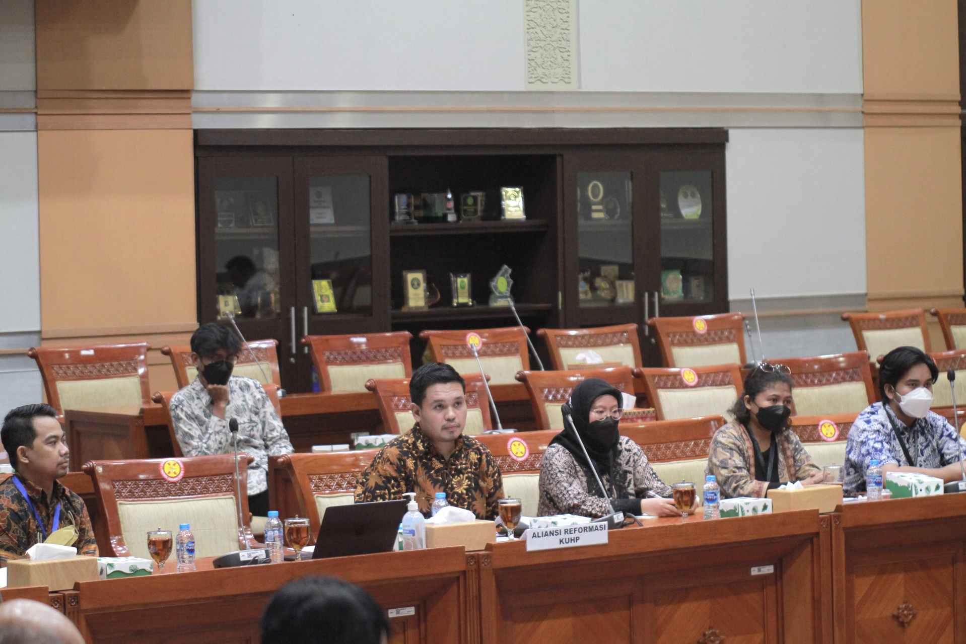 Komisi III DPR gelar RDPU bersama Aliansi Reformasi KUHP di Kompleks Parlemen (Ashar/SinPo.id)