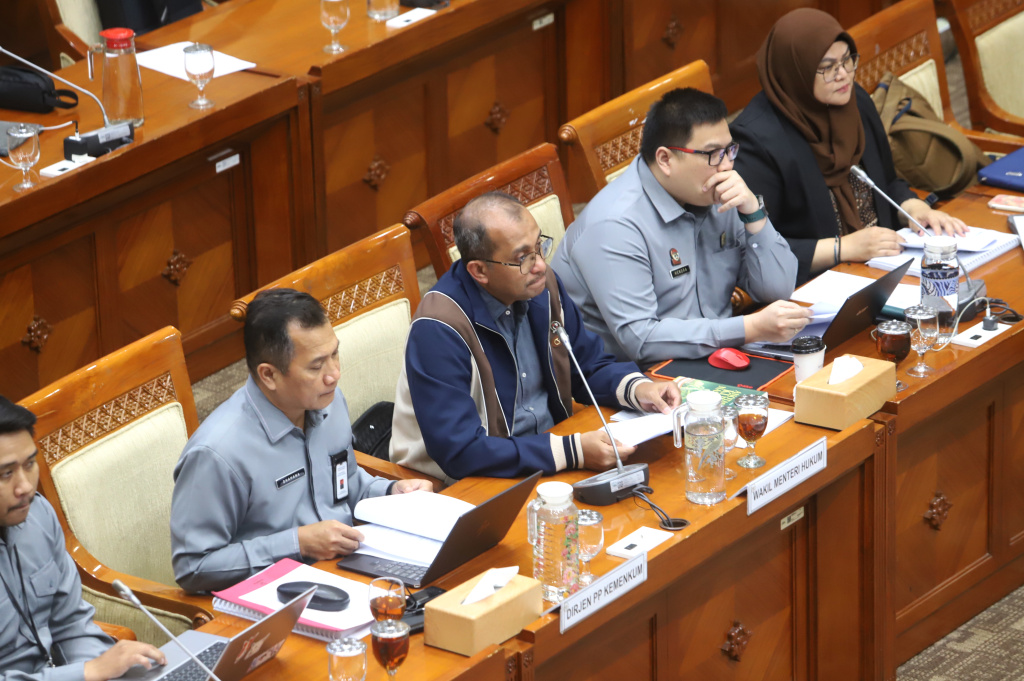 Komisi III DPR menyetujui RUU Penyesuaian Pidana dilanjutkan di Rapat Paripurna (Ashar/SinPo.id)