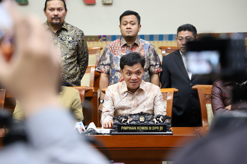 Ketua Komisi III DPR RI Habiburokhman (SinPo.id/ Ashar)