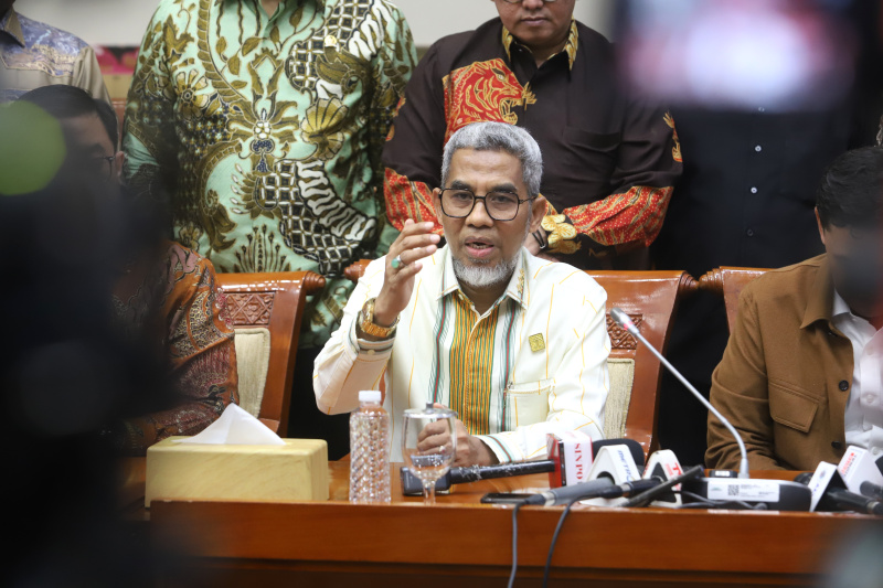 Komisi III DPR gelar RDPU dengan Ditjen Kekayaan Intelektual Kementerian Hukum RI, Bawas MA menbahas Penyanyi Agnez Mo membayar Royalti lagu