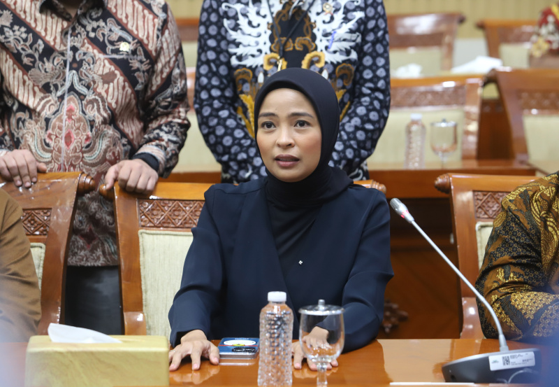 Komisi III DPR gelar RDPU dengan Ditjen Kekayaan Intelektual Kementerian Hukum RI, Bawas MA menbahas Penyanyi Agnez Mo membayar Royalti lagu