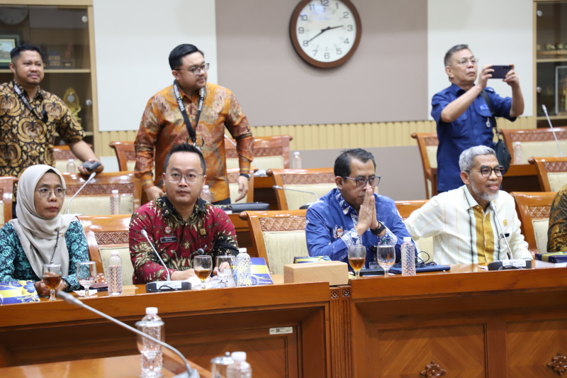 Komisi III DPR gelar RDPU dengan Ditjen Kekayaan Intelektual Kementerian Hukum RI, Bawas MA menbahas Penyanyi Agnez Mo membayar Royalti lagu