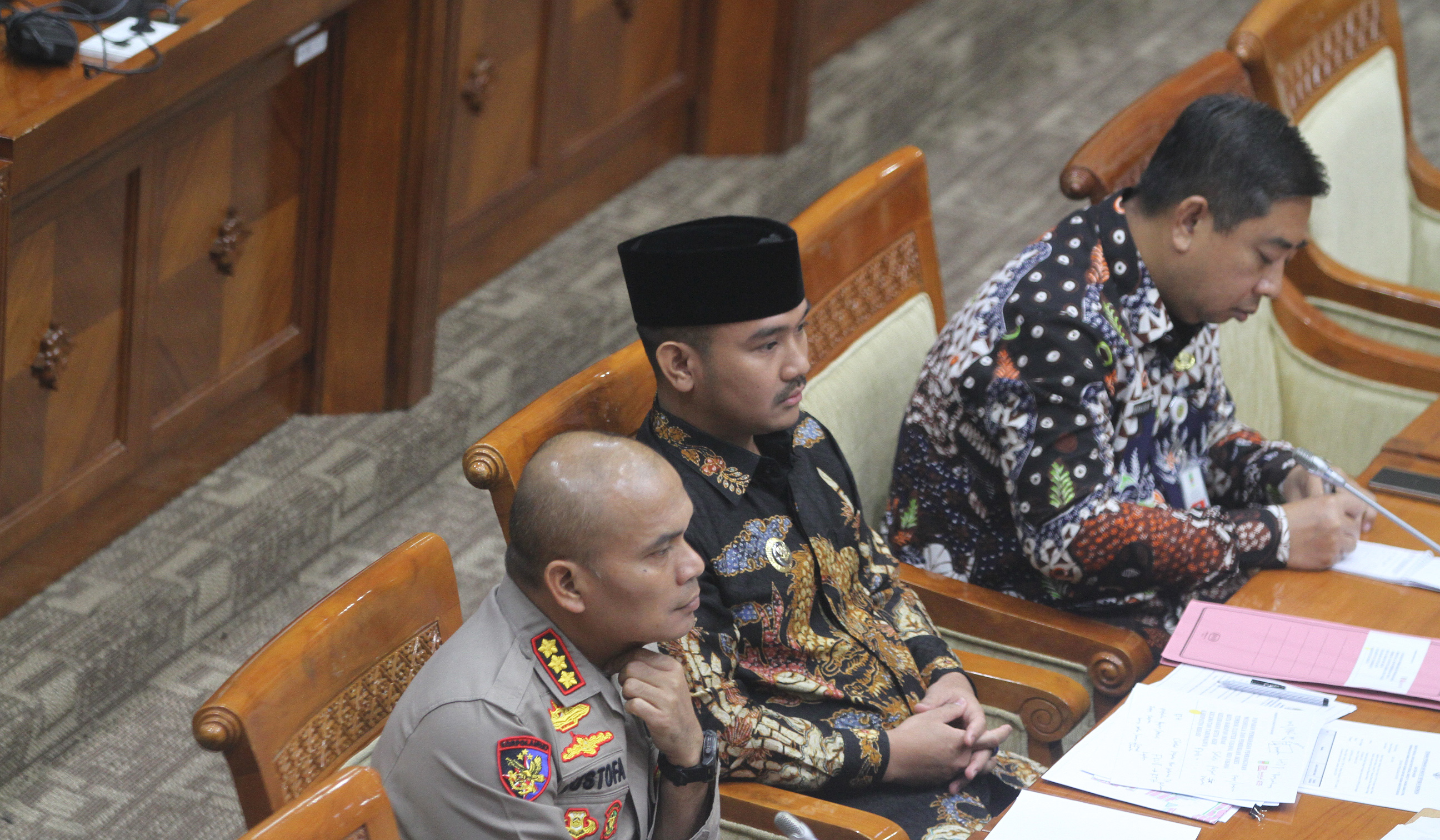 RDP Komisi III. (Agus Priatna/SinPo.id)